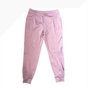32 Degrees Heat Women's Jogger Pants Dusty Rose Drawstring Waist Size S
